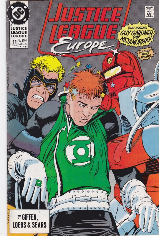 Justice League Europe #11