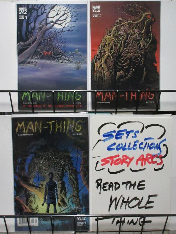 MAN THING (2004) 1-3  complete story!