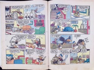 WALT DISNEY’S DONALD DUCK Comic # 31 — 36 Pages 1953 Dell Comics Good Condition