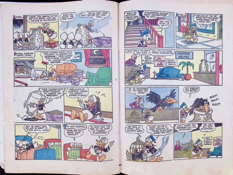 WALT DISNEY’S DONALD DUCK Comic # 31 — 36 Pages 1953 Dell Comics Good Condition