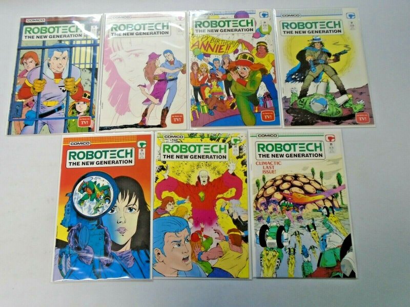 Robotech The New Generation Comic Lot Near Set #1-25 23 Diff Avg 8.0 VF (1985)