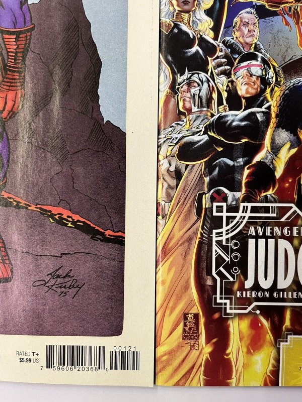 AXE JUDGMENT DAY #1 CVR A + 1:50 JACK KIRBY MARVEL 2022 IN-HAND PROSHIPPER