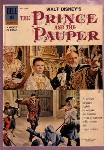 PRINCE AND THE PAUPER-MOVIE COMIC 1962-GUY WILLIAMS CVR VG