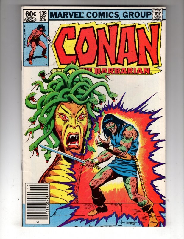 Conan the Barbarian #139 (1982) 7.0 Bronze Marvel Sword & Sorcery   / ID#22