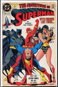 Adventures of Superman #475 (1991) Superman