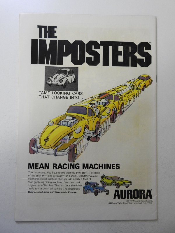 Swamp Thing #7 (1973) FN+ Condition!