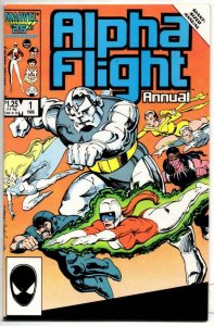 ALPHA FLIGHT #1 Annual VF/NM, Marvel, 1983 1986, more in store