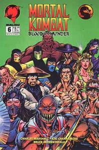 Mortal Kombat #6 VF ; Malibu | Blood & Thunder