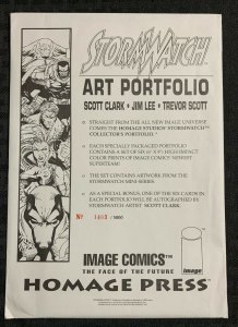 1993 STORMWATCH Art Portfolio w/ Six 6x9 Prints NM #1403/5k 1 SIGNED Scott Clark