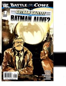 5 DC Batman Comics Oracle #1 2 Battle For Cowl Gazette Network Arkham Asylum J47