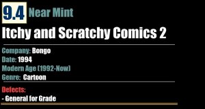 Itchy and Scratchy Comics 2 (1994) NM Bongo