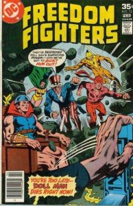 Freedom Fighters (1976 series) #12, VG+ (Stock photo)