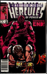 Hercules #4 Newsstand Edition (1984) Hercules