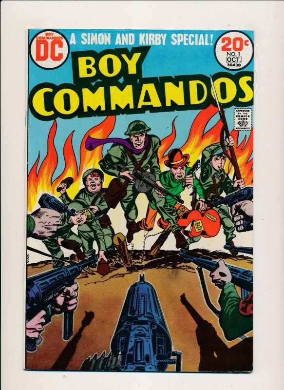 DC Boy Commandos #1 and #2  Simon and Kirby FINE/VERY FINE (137J)