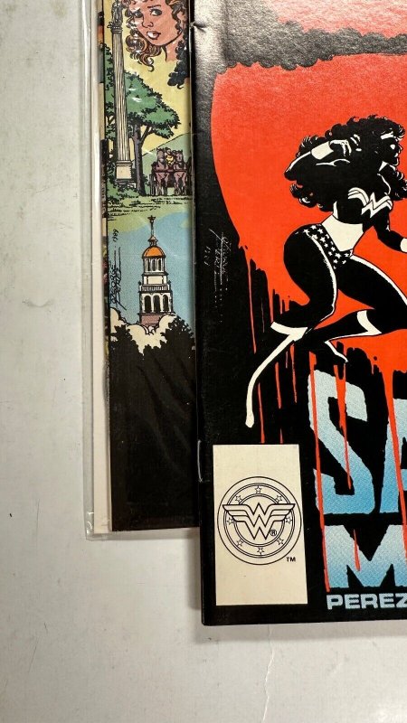 2 Wonder Woman DC Comic Books # 31 32 Batman Superman Atom Flash 74 CT2