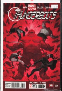 Thunderbolts #3 Variant Cover (2013) Red Hulk