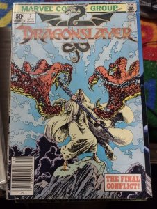 DRAGONSLAYER # 2   1981   MARVEL MOVIE  BARCODE VARIAN T  71486021582