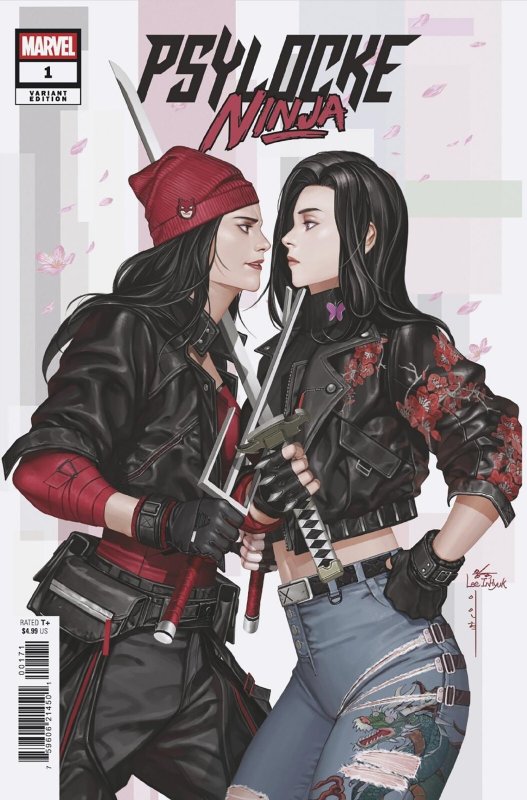Psylocke: Ninja #1 InHyuk Lee Versus Elektra Variant Cover Near Mint