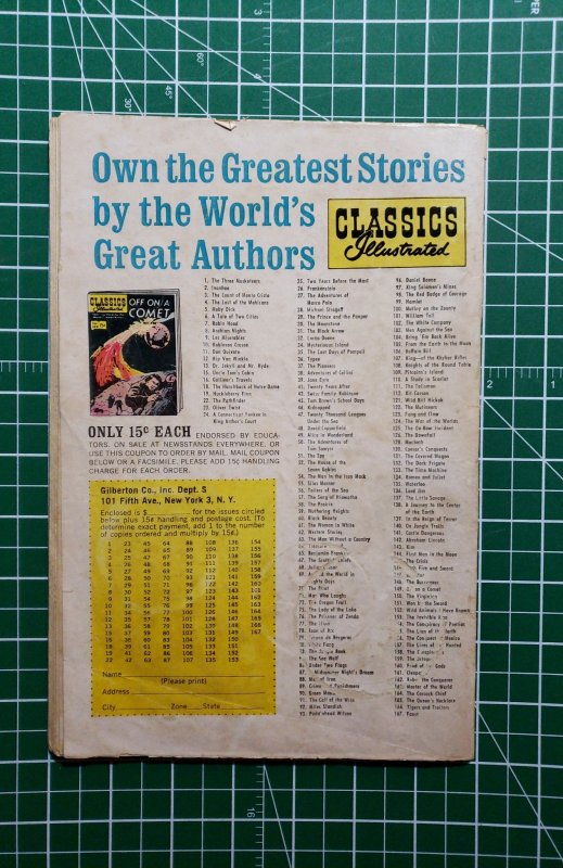 Classics illustrated 39