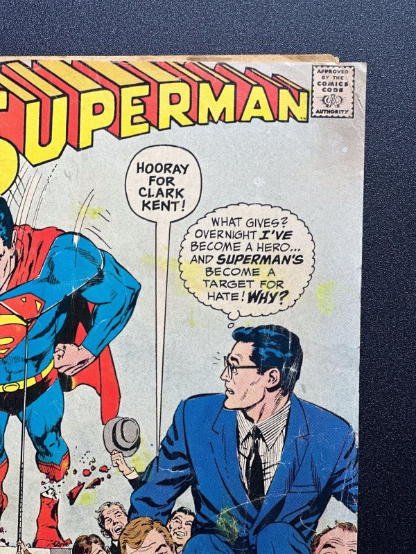 Superman #219 (1969) VG