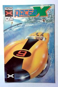 Racer X #6 (1988) Now Comics 1st Print Comic Book