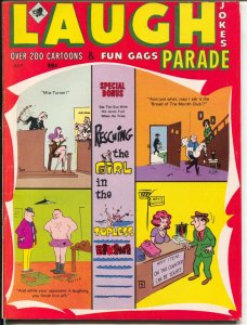 Laugh Parade  7/1969-Marvel-gags-Trogdon-deCarlo-cartoons-cheesecake pix-FN