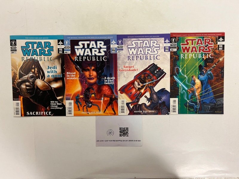 4 Star Wars Dark Horse Comic Books # 46 47 48 49 72 JS48