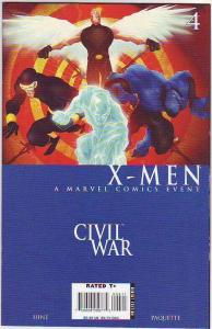 Civil War X-Men #4 (Dec-06) NM+ Super-High-Grade X-Men