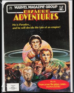 Bizarre Adventures #30 (1982) Paradox
