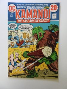 Kamandi, The Last Boy on Earth #5 (1973) FN/VF condition stamp back cover