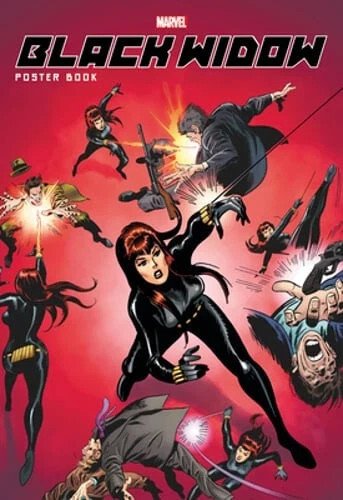 Black Widow Large Poster Book New Sealed 2020 C2