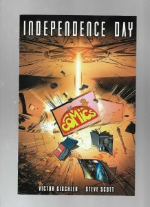 INDEPENDENCE DAY #1 - THREE ALARM COMICS VARIANT! - (9.2) 2016