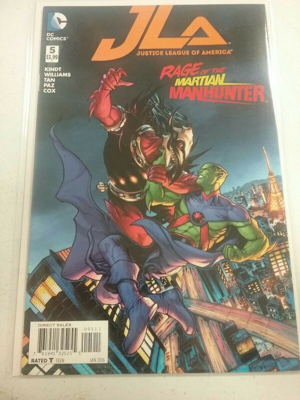 JUSTICE LEAGUE of AMERICA JLA #5, (2016 DC Comics) Comic Book NM NW90