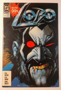 Lobo #1 (9.2, 1990) 1st Solo Title, Origin of Lobo