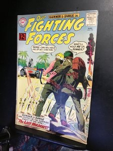 Our Fighting Forces #70 (1962) Gunner and Sarge! Mid grade FN Wow!