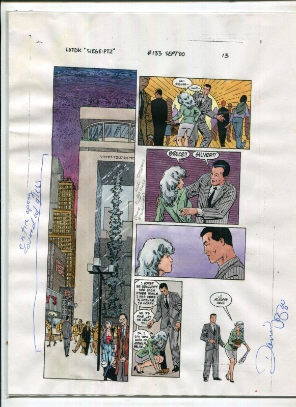 Legends of The Dark Knight #133 p.13 2000 Color Guide art by Danny Vozzo
