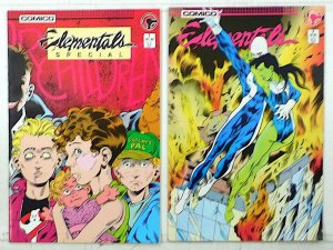 Elementals Lot of 2 #7, Special 1 (1986) Comico Comics 1st Print Comic Books