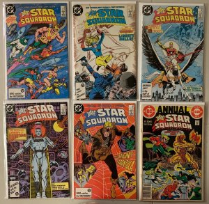All-Star Squadron comics lot #1-66 + 1 annual 46 diff avg 6.0 (1981-87)