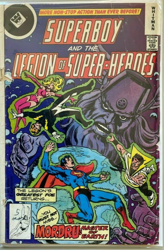 Superboy and the legion of super-heroes whitman #245 2.5 GD+ (1978)
