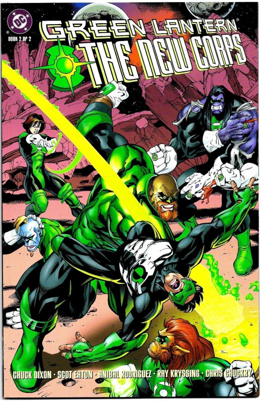 GREEN LANTERN THE NEW CORPS 1, 2 (1998) 9.0 VF/NM  Kyle Rayner's New Team!