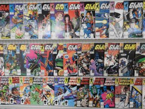 Huge Lot of 160+ Comics W/ G.I. Joe only!! Avg VF Condition!