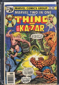 Marvel Two-in-One #16 (1976) The Thing
