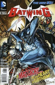 Batwing #8 VF/NM ; DC | New 52 Batman Nightwing Batgirl Robin
