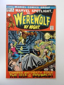 Marvel Spotlight #4 (1972) FN+ condition stain back cover