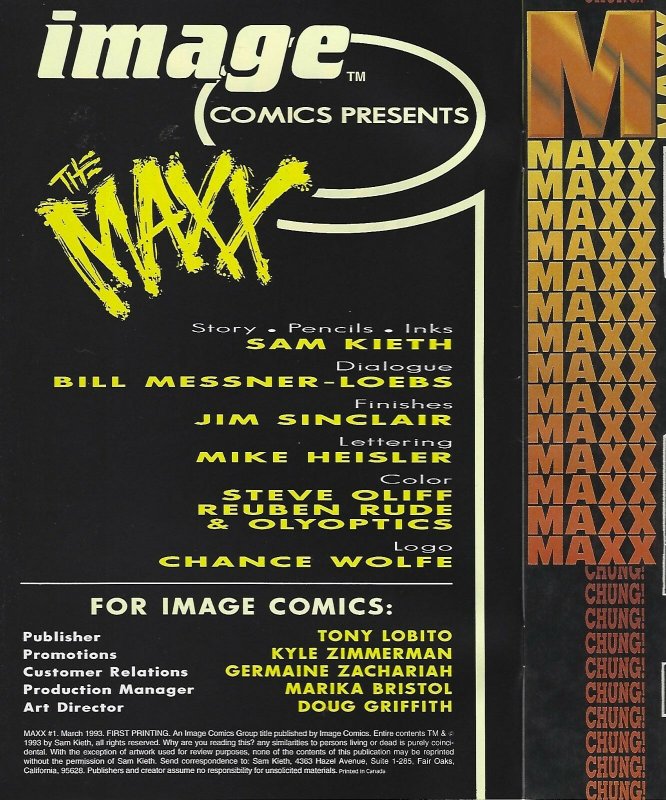 The Maxx #1 