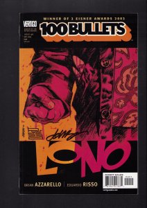 100 Bullets #40 - SIGNED BY EDUARDO RISSO & DAVE JOHNSON! (8.5/9.0) 2003