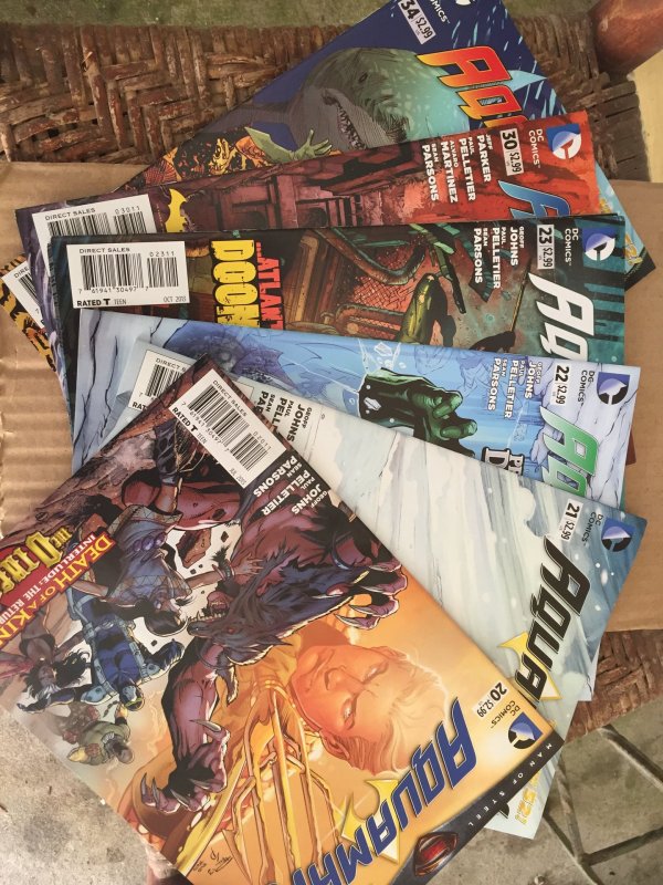 Aquaman comic lot