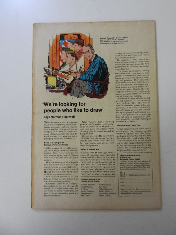 The Avengers #60 (1969) FN- condition ink front cover