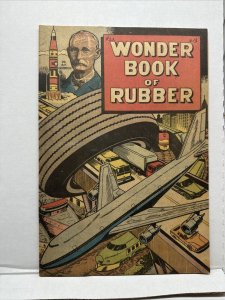 VTG 1965 Wonder Book of Rubber B.F. Goodrich Goodyear Comic Book Vintage