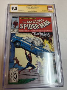 Amazing Spider-Man (1988) # 306 (CGC 9.8 WP) Signed Full Todd Mcfarlane